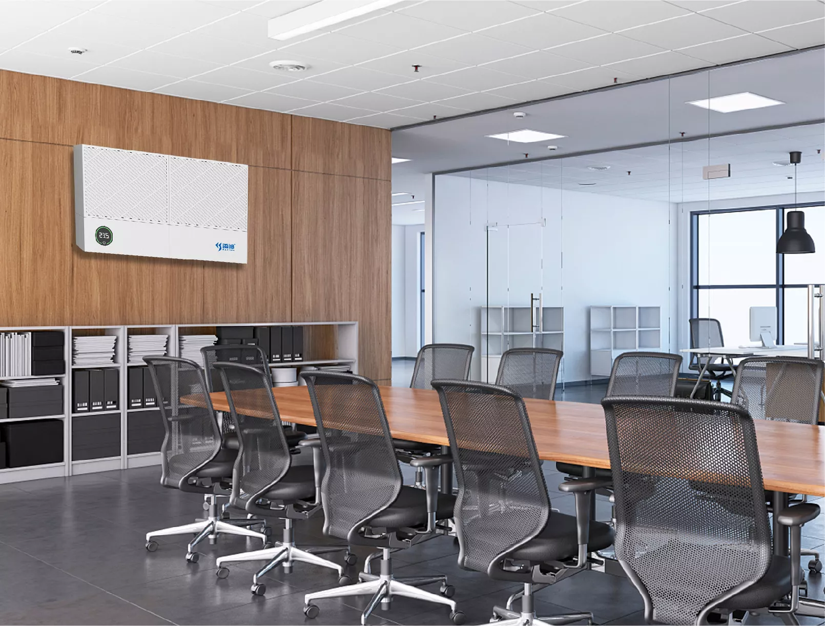 Convenient to use; separate installation avoids damaging the scene's architecture/building.